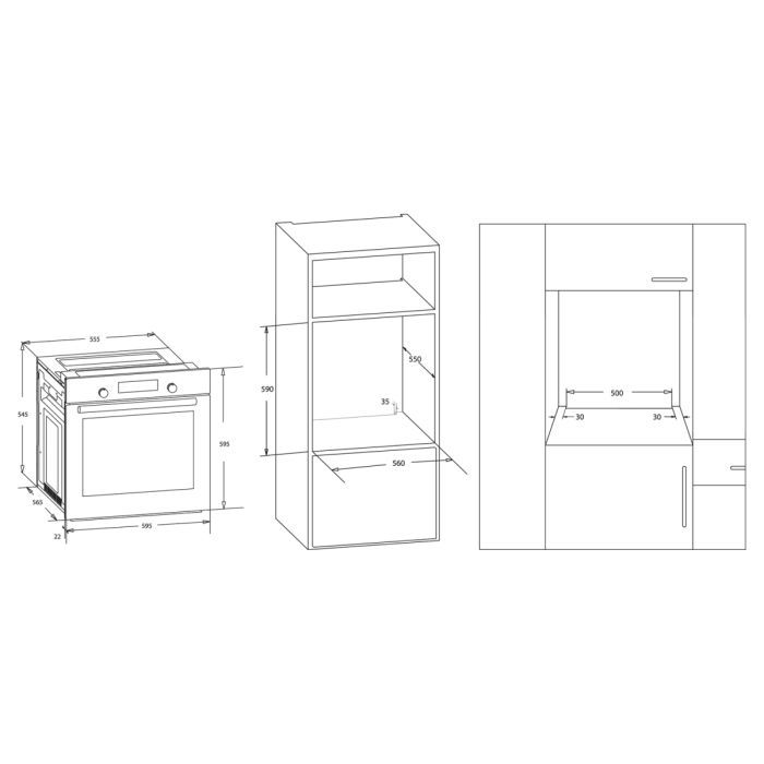 Духовой шкаф Freggia OESF68W изображение 4
