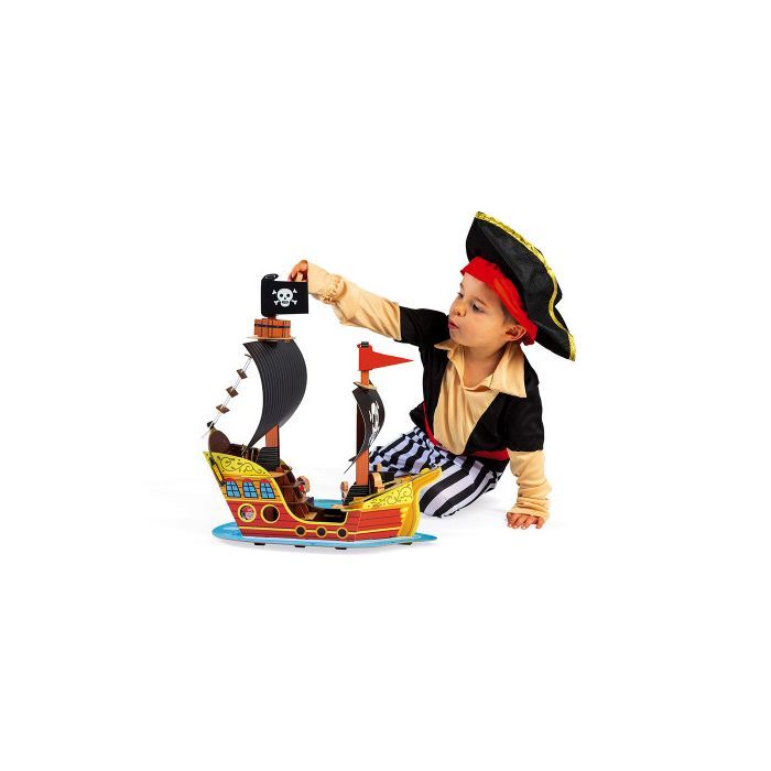 Игровой набор Janod Корабль пиратов 3D (J08579) изображение 5