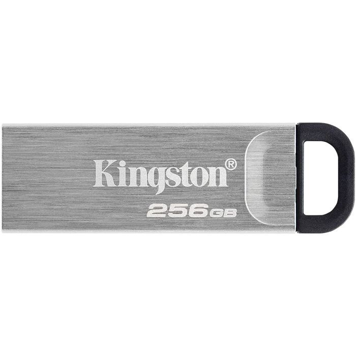 USB флеш накопитель Kingston 256GB DT Kyson Silver/Black USB 3.2 (DTKN/256GB)