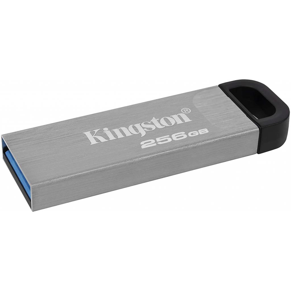 USB флеш накопитель Kingston 32GB DT Kyson Silver/Black USB 3.2 (DTKN/32GB) изображение 2