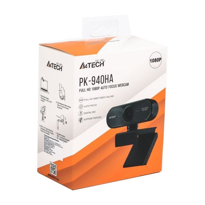 Веб-камера A4Tech PK-940HA 1080P Black (PK-940HA) зображення 10