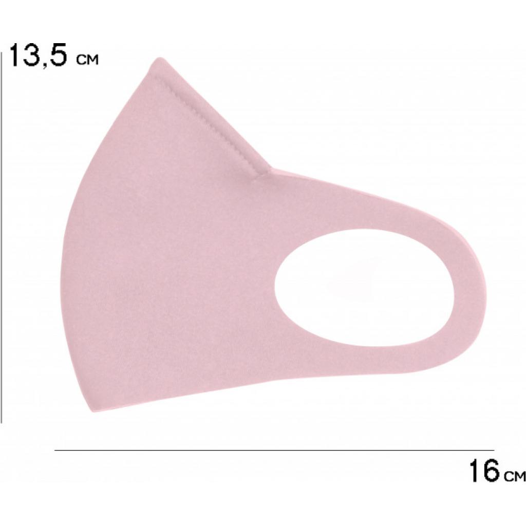 Защитная маска для лица Red point Светло-розовый М (МР.04.Т.33.46.000) изображение 7