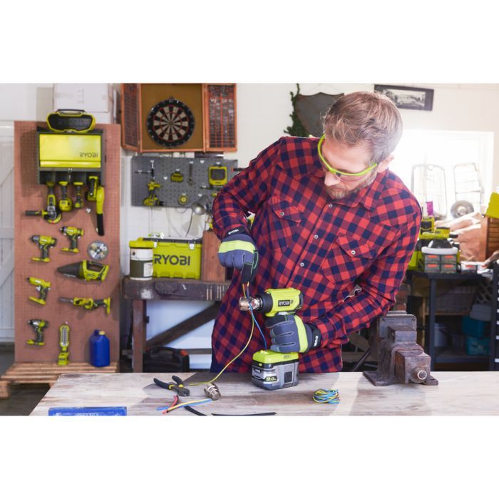 Строительный фен Ryobi ONE+ R18HG-0 (без АКБ и ЗУ) (5133004423) изображение 3