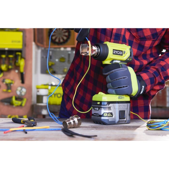 Строительный фен Ryobi ONE+ R18HG-0 (без АКБ и ЗУ) (5133004423) изображение 5