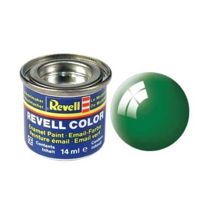 Аксессуары для сборных моделей Revell Краска эмалевая 61. Изумрудная глянцевая. 14 мл (RVL-32161)