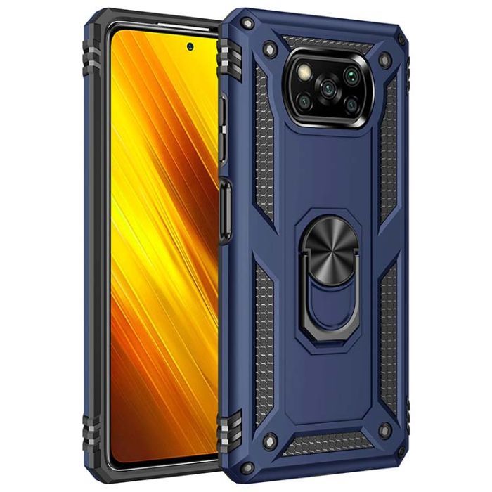 Чохол до мобільного телефона BeCover Military Poco X3 Black (705643)