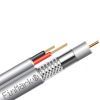 Кабель комбинированный FinMark RG-59, CCS, + 2x0.75 power(CU), white, 305м (F5967BVwhite-2x0.75power 305m)
