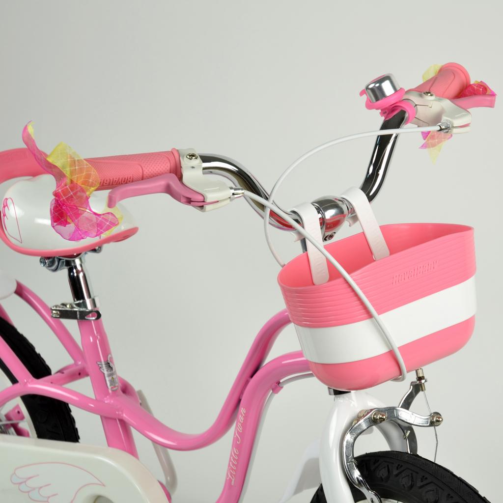 Дитячий велосипед Royal Baby Little Swan 14", Official UA, рожевий (RB14-18-PNK) зображення 2