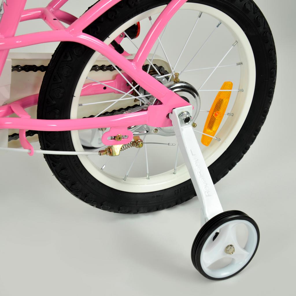 Детский велосипед Royal Baby Little Swan 14", Official UA, розовый (RB14-18-PNK) изображение 9