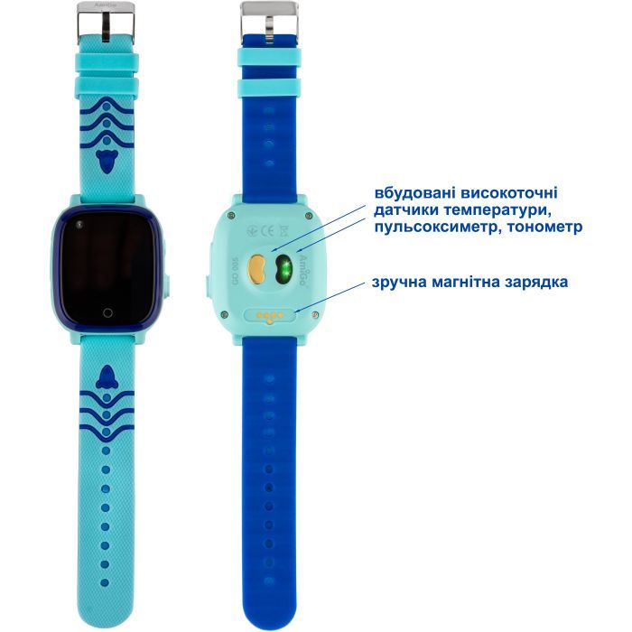 Смарт-годинник Amigo GO005 4G WIFI Kids waterproof Thermometer Pink (747018) зображення 5