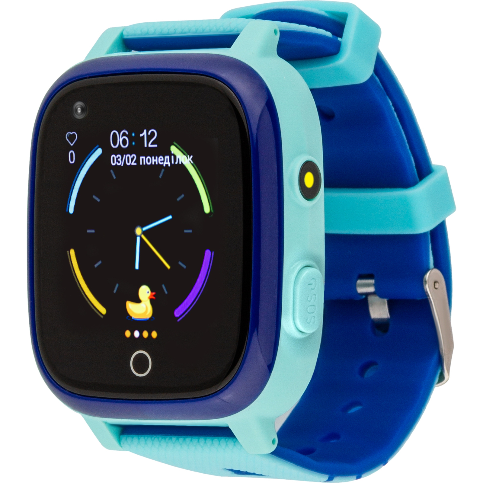 Смарт-годинник Amigo GO005 4G WIFI Kids waterproof Thermometer Blue (747017)