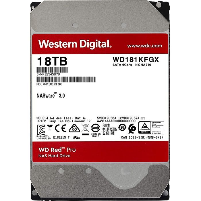 Жесткий диск 3.5" 16TB WD (WD161KFGX) изображение 2