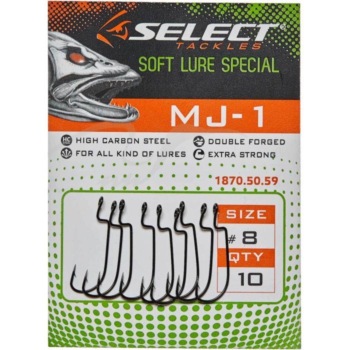 Гачок Select MJ-1 10 (10 шт/уп) (1870.50.58) зображення 2