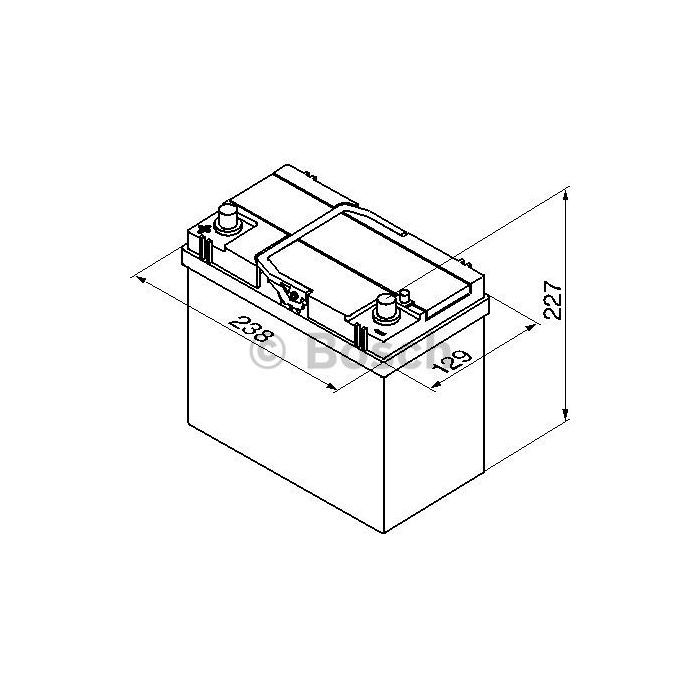 Аккумулятор автомобильный Bosch 45А (0 092 S40 230) изображение 6