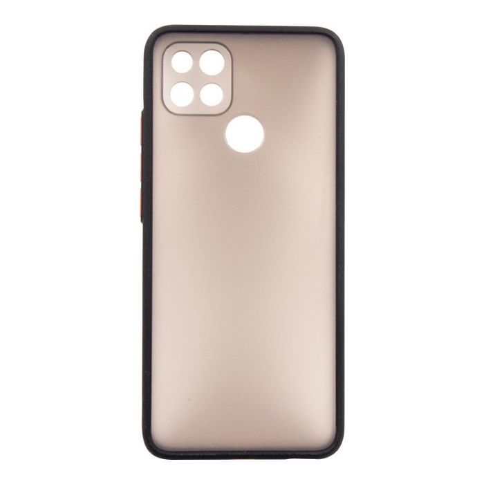 Чохол до мобільного телефона Dengos Matt OPPO A15/A15s, black (DG-TPU-MATT-67)