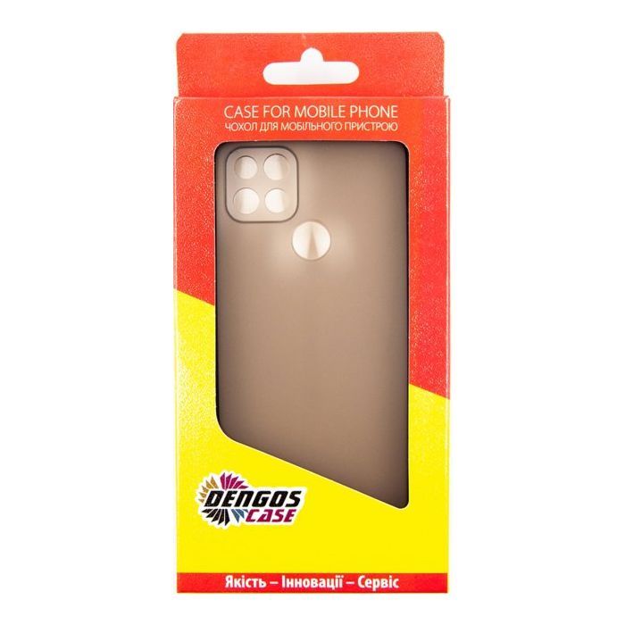 Чохол до мобільного телефона Dengos Matt OPPO A15/A15s, black (DG-TPU-MATT-67) зображення 4