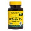 Витамин Natures Plus Витамин B-12 (Метилкобаламин), Nature's Plus, 1000 мкг, 90 Т (NTP1720)