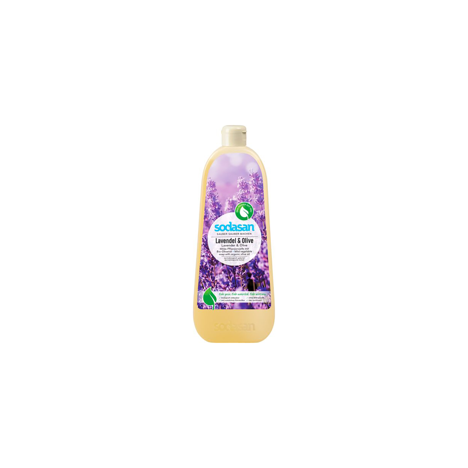 Рідке мило Sodasan Органічне Lavender-Olive 1 л (4019886079167)