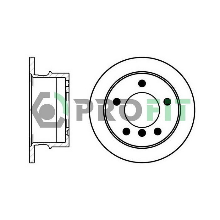 Тормозной диск Profit 5010-0931