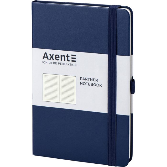 Книга записная Axent Partner 125х195 мм в линейку 96 листов Синяя (8308-02-A) изображение 2
