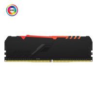 Модуль памяти для компьютера DDR4 8GB 2666 MHz Fury Beast RGB Kingston Fury (ex.HyperX) (KF426C16BBA/8) изображение 2
