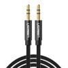 Кабель мультимедийный 3.5mm M to 3.5mm M 1.0m AV112 (Black) Ugreen (50361)