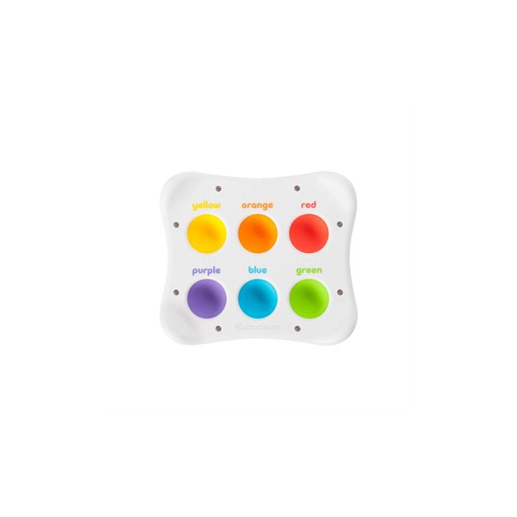 Развивающая игрушка Fat Brain Toys Сенсорная Цвет Форма Dimpl Duo Брайль (F208EN) изображение 3