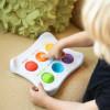 Розвиваюча іграшка Fat Brain Toys Сенсорна Колір Форма Dimpl Duo Брайль (F208EN) зображення 7