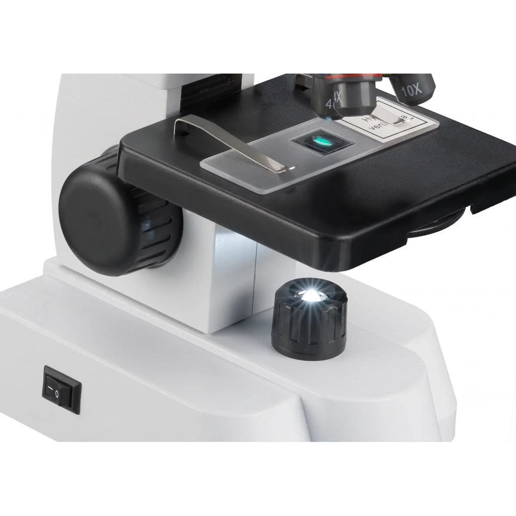 Мікроскоп Bresser Junior 40x-640x + набір для дослідів і адаптер для смартфона (929316) зображення 4