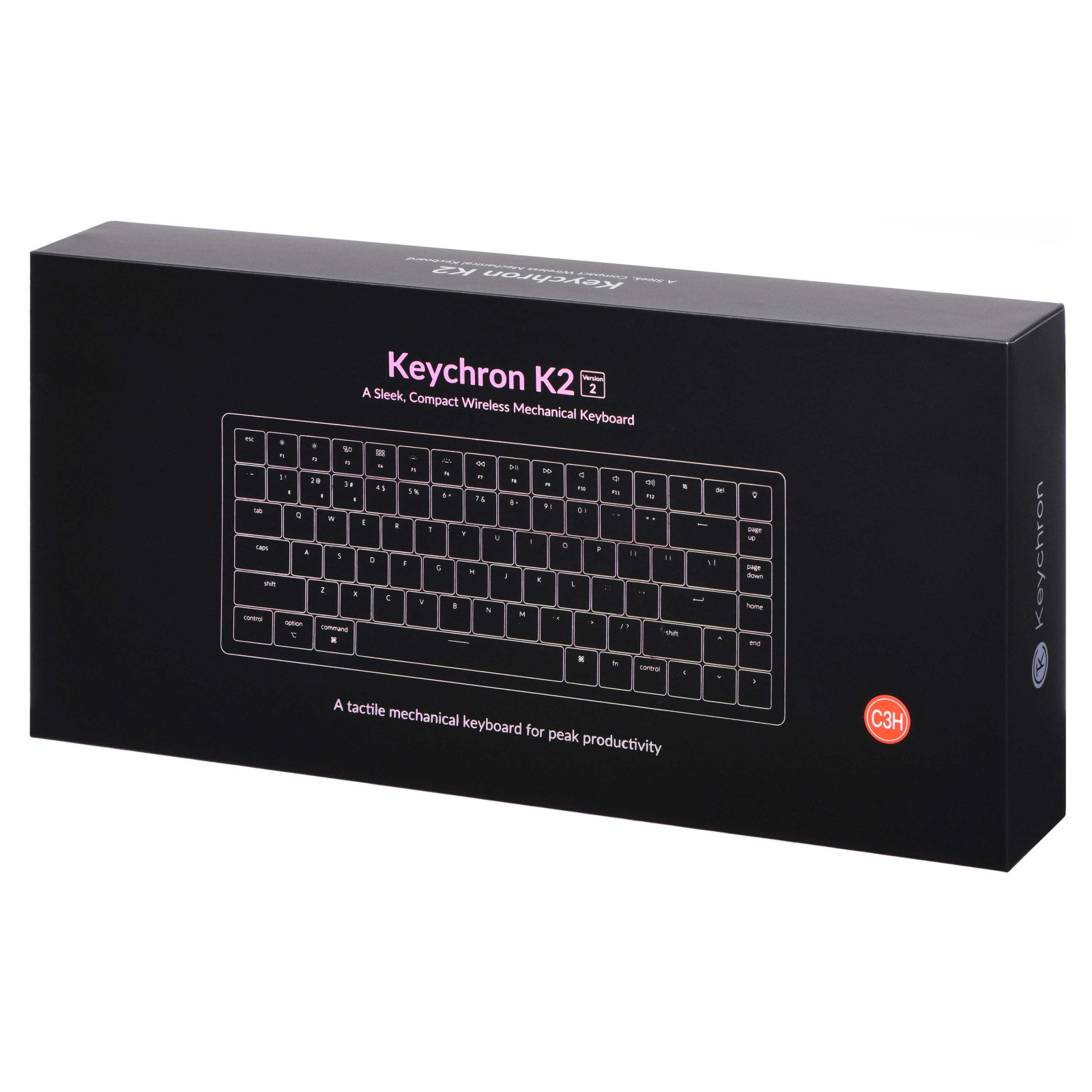 Клавиатура Keychron K2 84 Key Aluminum Frame Hot-Swap Gateron RGB Red (K2C1H_KEYCHRON) изображение 9