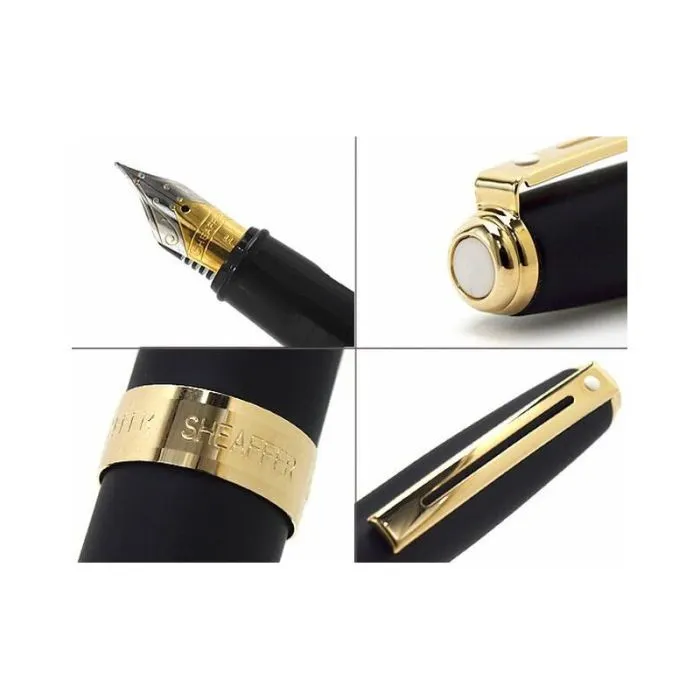 Ручка пір'яна Sheaffer PRELUDE Matt Black GT  FP M (Sh346004) зображення 3