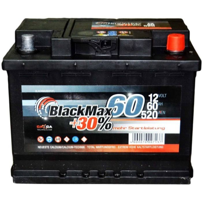 Аккумулятор автомобильный BlackMax 60А (B4005) изображение 3