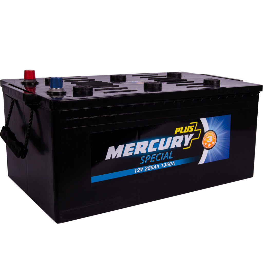Аккумулятор автомобильный MERCURY battery SPECIAL Plus 225Ah (P47294) изображение 2