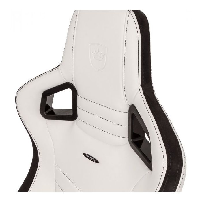 Крісло ігрове Noblechairs Epic White/Black (NBL-PU-WHT-001) зображення 2
