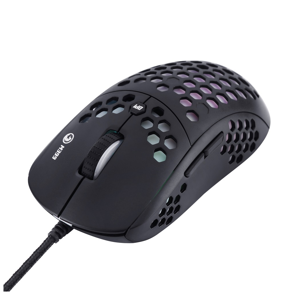 Мишка Marvo M399 RGB-LED USB Black (M399) зображення 6