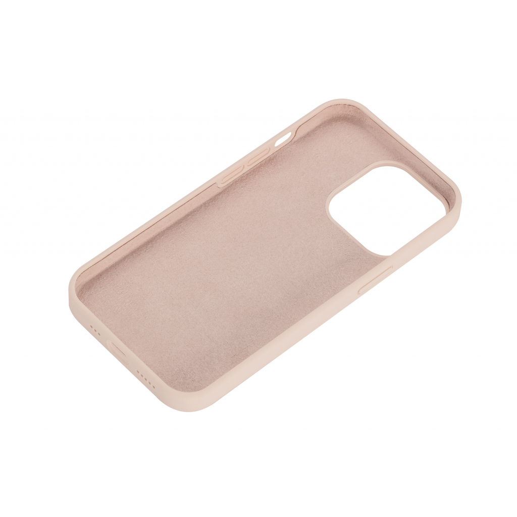 Чохол до мобільного телефона 2E Basic Apple iPhone 13 Pro, Liquid Silicone, Sand Pink (2E-IPH-13PR-OCLS-RP) зображення 3
