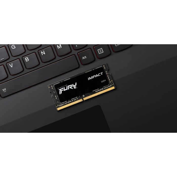 Модуль памяти для ноутбука SoDIMM DDR4 32GB (2x16GB) 3200 MHz Impact Kingston Fury (ex.HyperX) (KF432S20IBK2/32) изображение 4