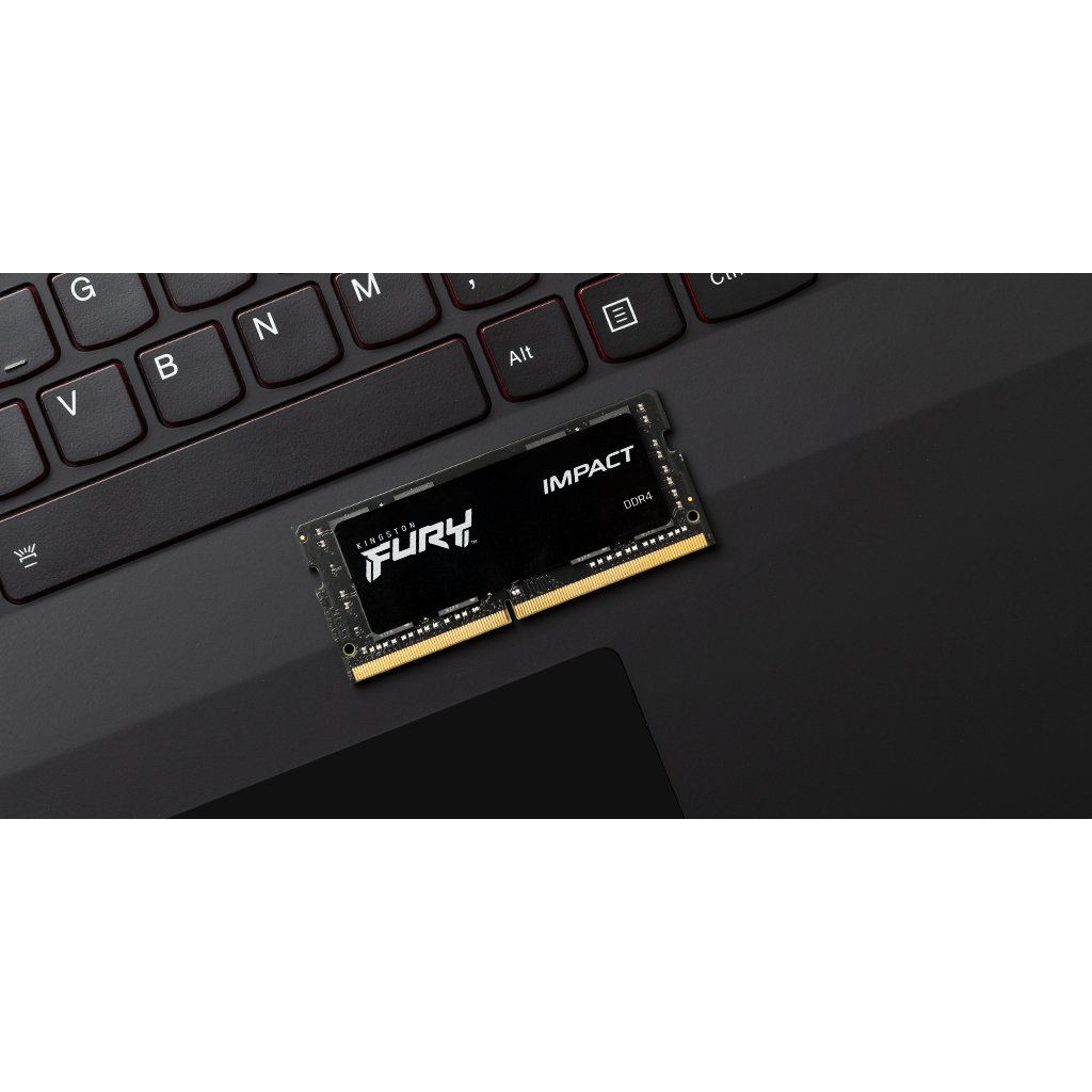 Модуль пам'яті для ноутбука SoDIMM DDR4 64GB (2x32GB) 3200 MHz Fury Impact Kingston Fury (ex.HyperX) (KF432S20IBK2/64) зображення 4