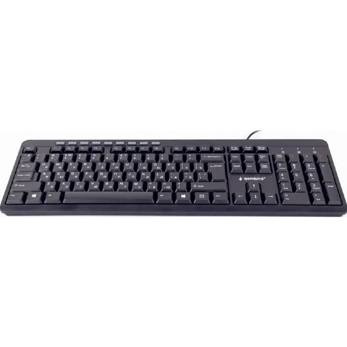 Клавиатура Gembird KB-UM-106-UA USB Black (KB-UM-106-UA) изображение 2