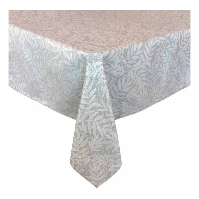 Скатертина Прованс Ельза Сірий срібло 132х132 см (4823093425705)