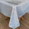 Скатертина Прованс Ельза Сірий срібло 132х132 см (4823093425705) зображення 3
