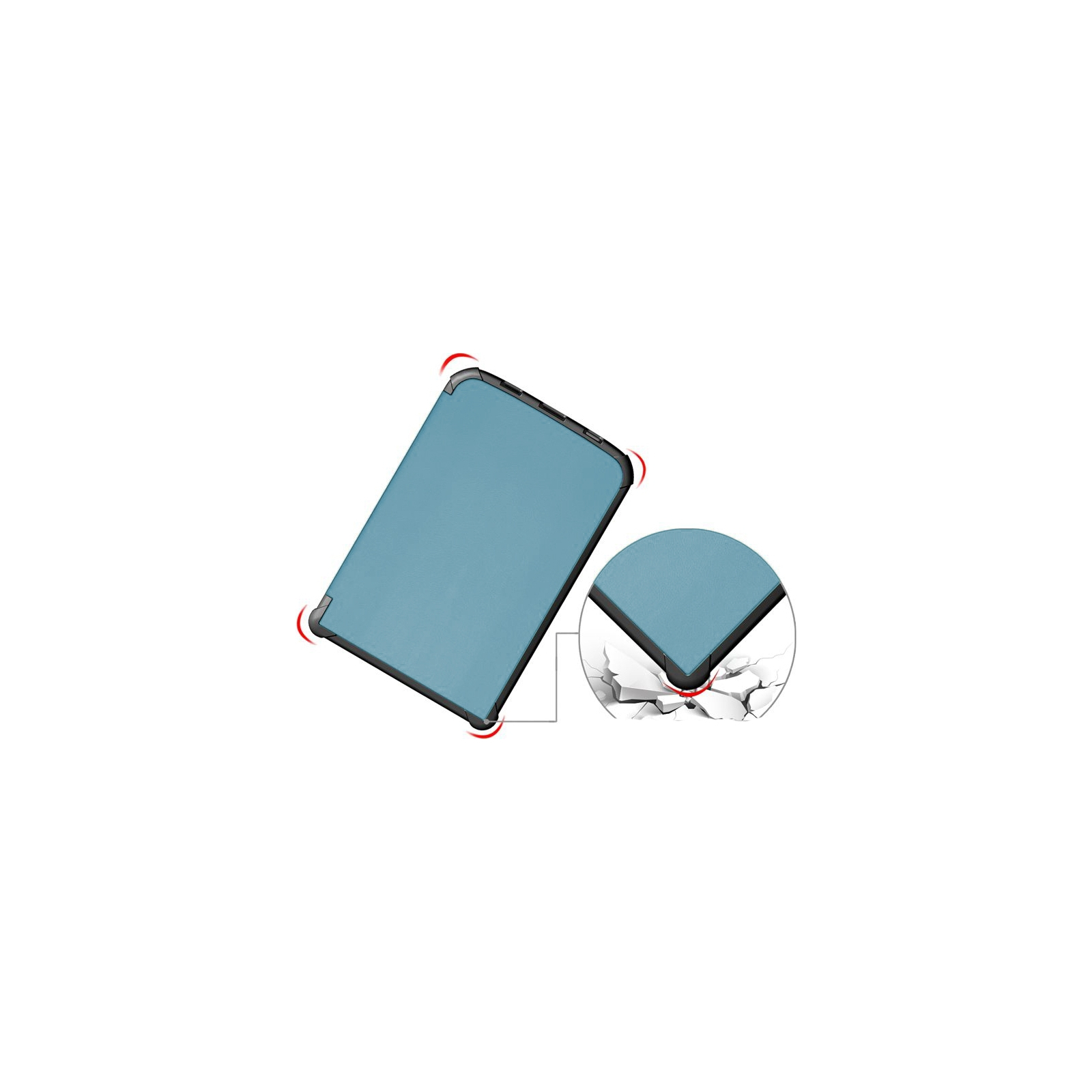 Чехол для электронной книги BeCover Pocketbook 6" 606/616/617/627/628/632/633 Blue (707156) изображение 2