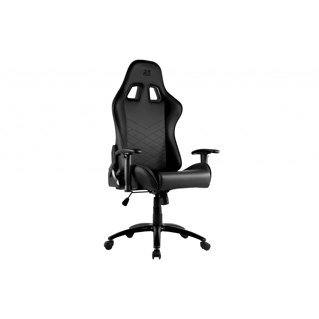 Кресло игровое 2E GAMING Chair BUSHIDO Black/Black (2E-GC-BUS-BK) изображение 3