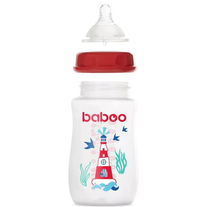 Пляшечка для годування Baboo Морський коник 250 мл (3-114) зображення 3