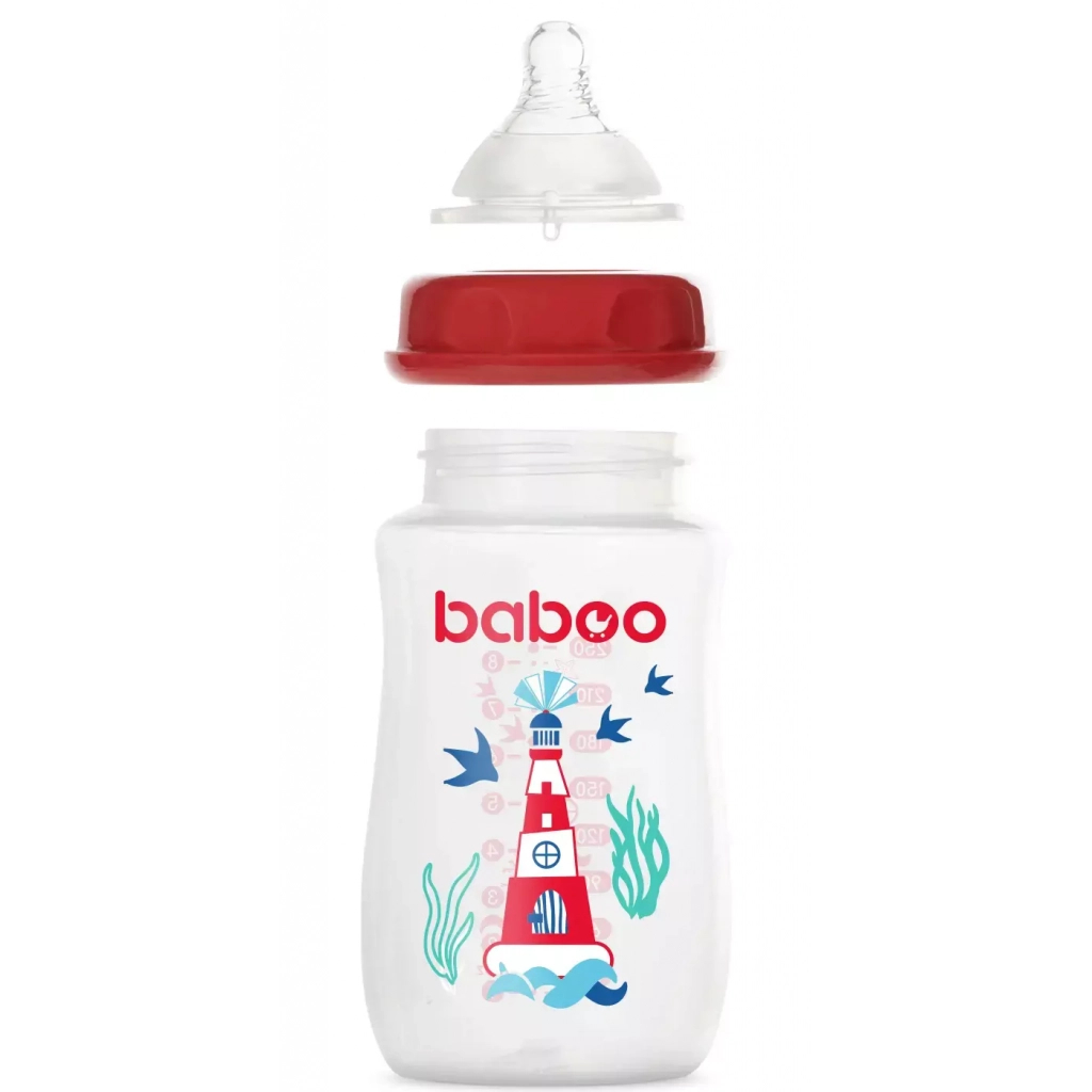 Пляшечка для годування Baboo Морський коник 250 мл (3-114) зображення 3