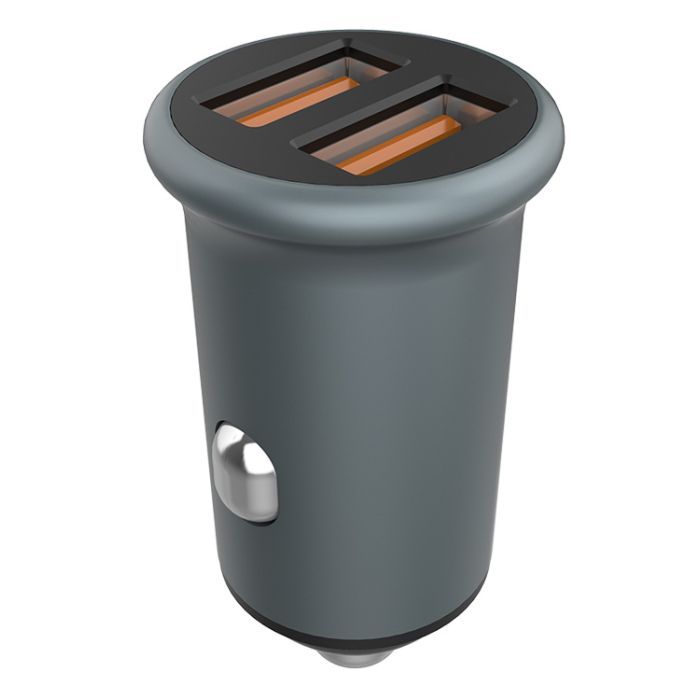 Зарядний пристрій ColorWay 2USB Quick Charge 3.0 (36W) Gray (CW-CHA036Q-GR) зображення 2