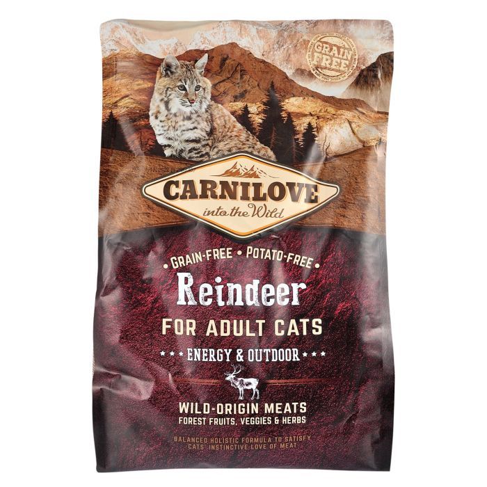 Сухой корм для кошек Carnilove Cat Energy and Outdoor 400 г (8595602512263)