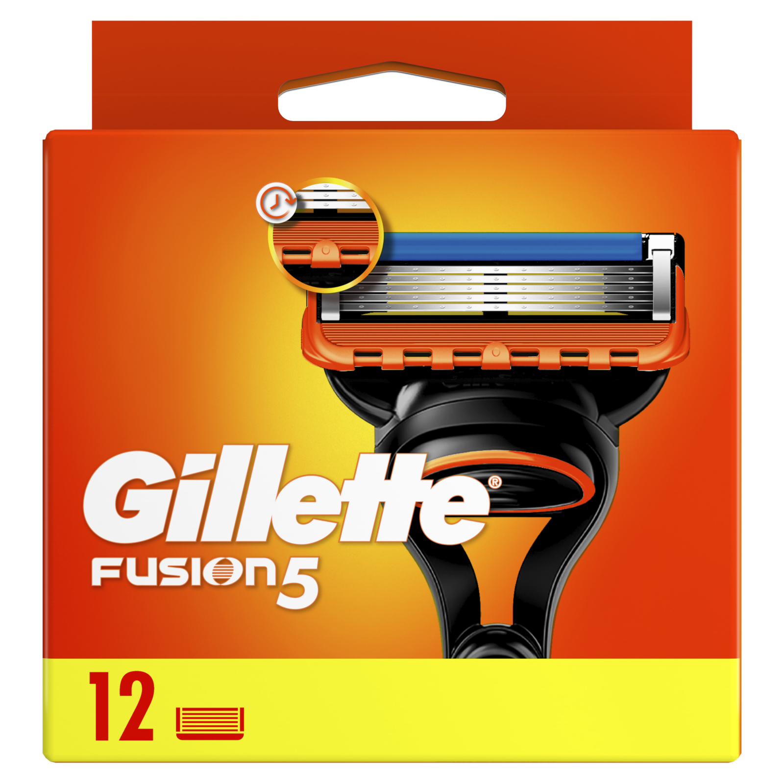 Змінні касети Gillette Fusion, 6шт (7702018918102) зображення 2