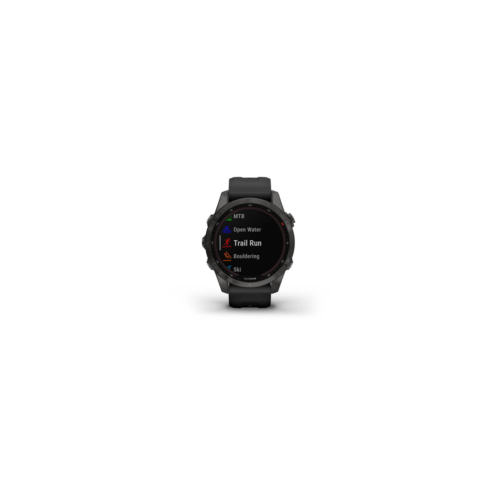 Смарт-часы Garmin fenix 7S Sapphire Sol,Carbon Gray DLC Ti w/ith Blk Band, GPS (010-02539-25) изображение 7