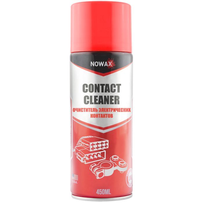 Автомобильный очиститель NOWAX Contact cleaner, 450 мл (NX45800)